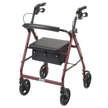 Drive Aluminum Rollator with 7.5" Casters